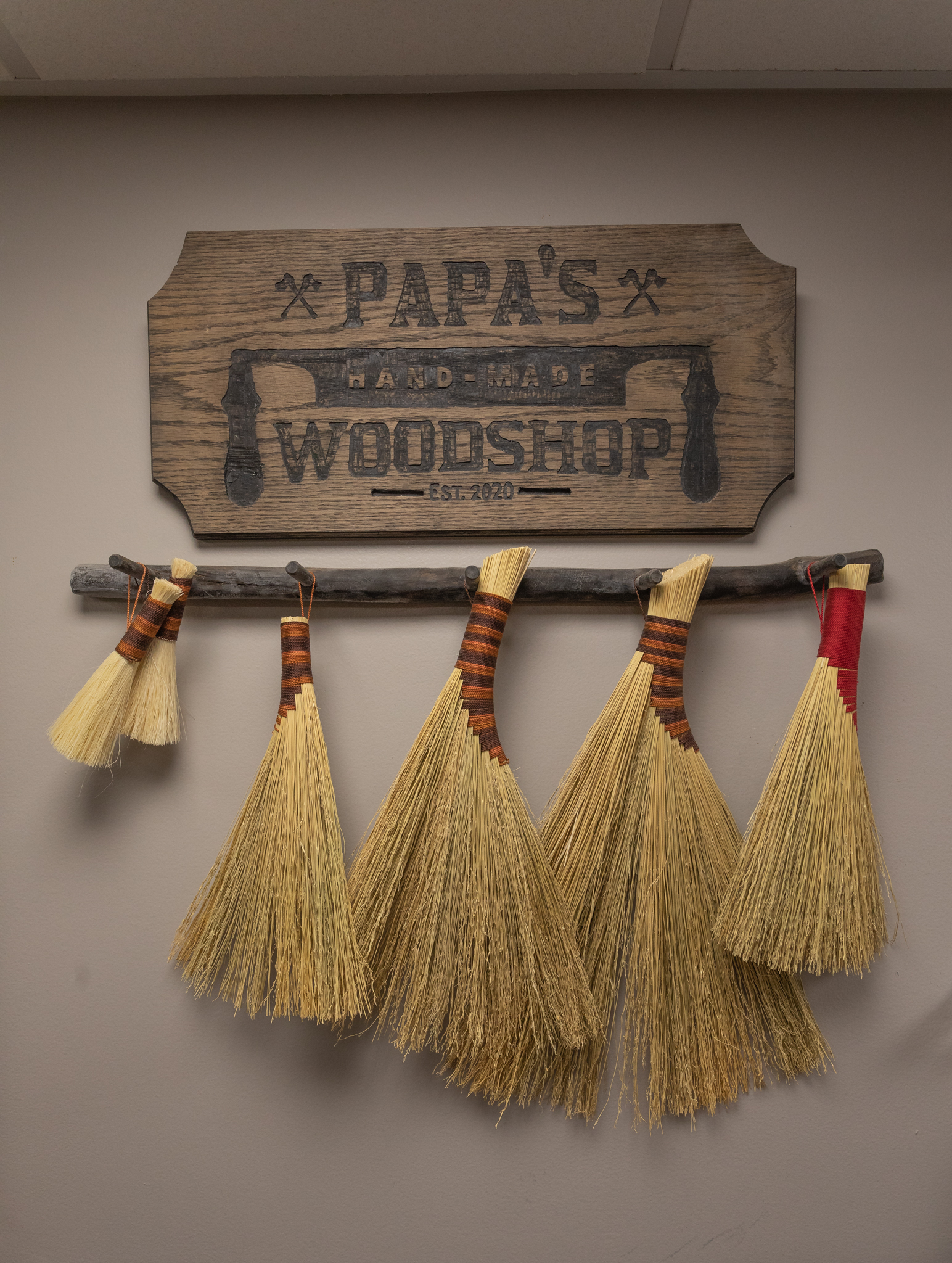 Papa's Handmade Woodshop, est. 2020
